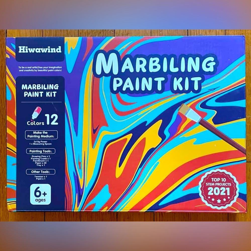 Marbiling Paint Kit, New in Box